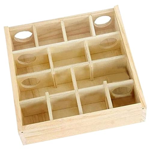 DRESSOOS Mehrgitter-hamsterspielzeug Aus Holz Für Chinchillas Für Haustiere DRESSOOS Mehrgitter-hamsterspielzeug Aus Holz Für Chinchillas Für Haustiere von DRESSOOS