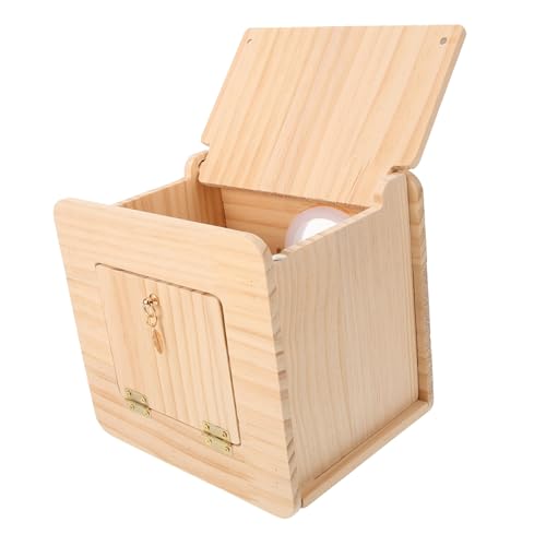 DRESSOOS Holz Vogelhaus Für Kleine Vögel Rustikale Nistbox Für Garten Balkon Wetterfest Leicht Aufzuhängen Für Vogelliebhaber Und Naturliebhaber Attraktives Design DRESSOOS Holz Vogelhaus Für Kleine Vögel Rustikale Nistbox Für Garten Balkon Wetterfest Leicht Aufzuhängen Für Vogelliebhaber Und Naturliebhaber Attraktives Design von DRESSOOS