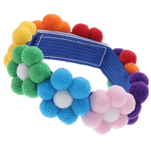 DRESSOOS Niedliches Hundehalsband Hundehalsbänder Für Hunde Große Hunde Haustierzubehör Atmungsaktives Material Für Partys von DRESSOOS