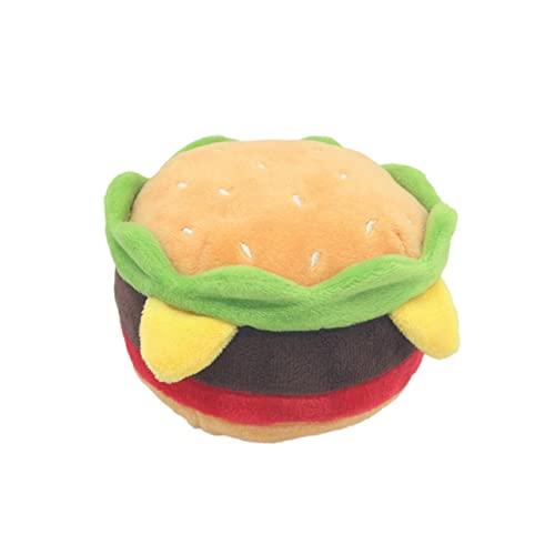 DRESSOOS Haustier-spielspielzeug Hundespielzeug Aus Plüsch Pp-Baumwolle Hamburger-Form Spaß Für Welpen DRESSOOS Haustier-spielspielzeug Hundespielzeug Aus Plüsch Pp-Baumwolle Hamburger-Form Spaß Für Welpen von DRESSOOS
