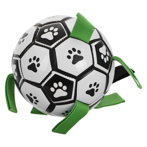 DRESSOOS Interaktiver Hundefußball Mit Griffen Für Spaß Im Freien Hundespielzeug Für Mittelgroße Hunde DRESSOOS Interaktiver Hundefußball Mit Griffen Für Spaß Im Freien Hundespielzeug Für Mittelgroße Hunde von DRESSOOS