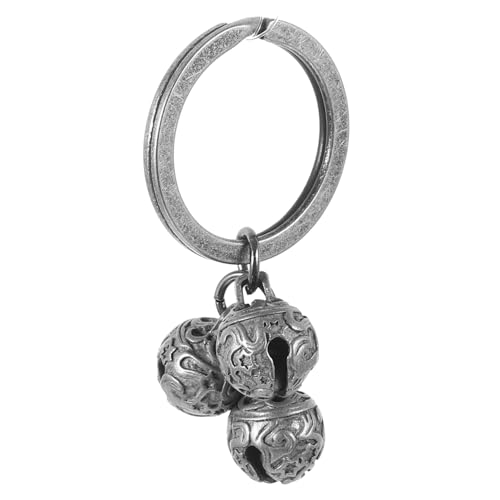 DRESSOOS Multifunktionales Aus Metall Gefertigtes Haustierhalsband Mit Glocken Für Katzen Und Hunde Schlüsselanhänger Zarter Haustierhalsband- von DRESSOOS
