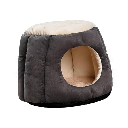 DRESSOOS Hundehütte Welpenzelt Warmes Nest Schlafunterlage Für Katzen von DRESSOOS