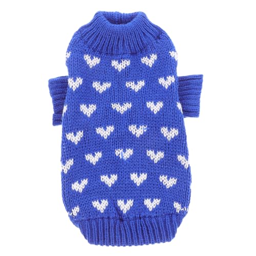 DRESSOOS Hundepullover, Verschleißfeste Welpenweste, Winterkleidung Für Hunde, Haustierbedarf, Warmes Welpenkostüm, Warme Haustierkleidung, Warme Hundekleidung, Bezauberndes von DRESSOOS