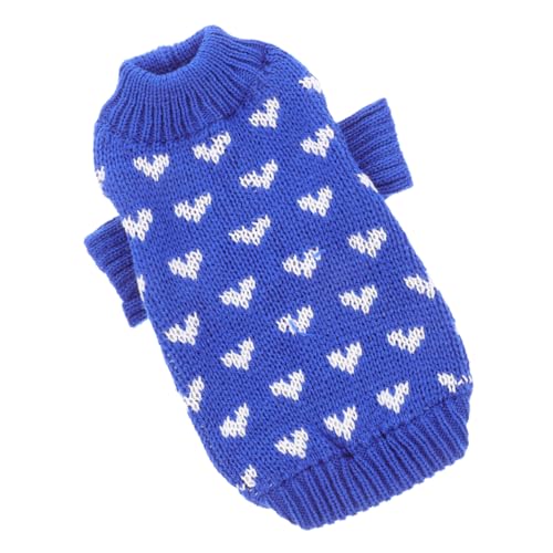 DRESSOOS Hundepullover Hundekleidung Heimtierbedarf Katze Weste Welpenmantel Bezauberndes Hundekleidungsstück Dekorativer Pullover Für Hunde Und Katzen Outdoor von DRESSOOS