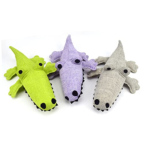 DRESSOOS Molar Toy Hundespielzeug Cartoon-krokodil Für Zahnpflege Interaktives Kauspielzeug Beschäftigung Fördert Und Für Haustiere Farben Zufällig DRESSOOS Molar Toy Hundespielzeug Cartoon-krokodil Für Zahnpflege Interaktives Kauspielzeug Beschäftigung Fördert Und Für Haustiere Farben Zufällig von DRESSOOS