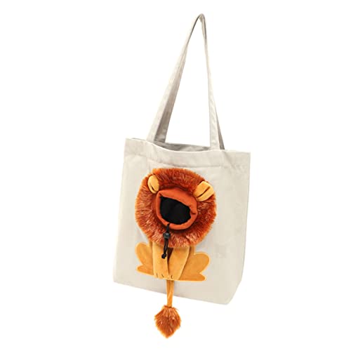 DRESSOOS Hundetragetasche Umhängetasche Katzentragetasche Kleine Hunde Geschirr Katzentasche Tragetasche Haustier Tasche Kätzchen Tragetasche Katze Haustier Tragetasche von DRESSOOS