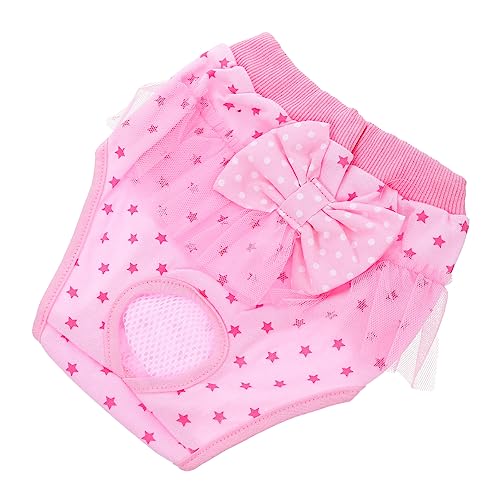 DRESSOOS Atmungsaktive Hunde-periodenhose Haustierbedarf Bequeme Passform Schützt Teppich Und Sofa Einfach Anzuziehen Und Auszuziehen von DRESSOOS