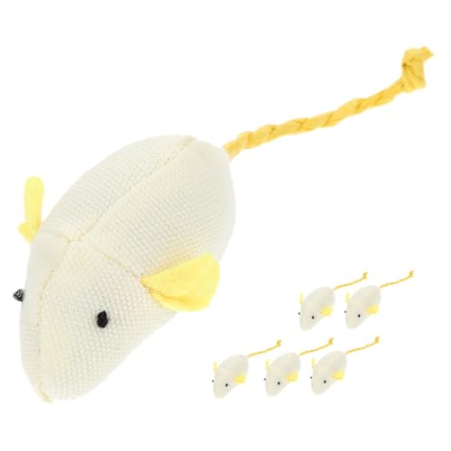DRESSOOS 6stücke Interaktive Katzenangel Mäuse Spielzeuge Weiche Plüsch-mäuse Für Katzen Fördert Bewegung Und Spieltrieb Für Kleine Haustiere DRESSOOS 6stücke Interaktive Katzenangel Mäuse Spielzeuge Weiche Plüsch-mäuse Für Katzen Fördert Bewegung Und Spieltrieb Für Kleine Haustiere von DRESSOOS