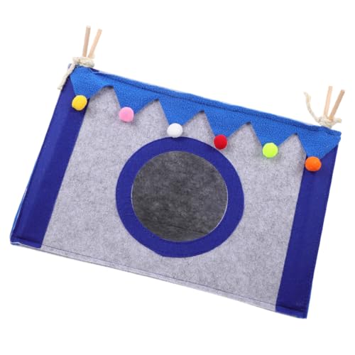 DRESSOOS Meerschweinchen-Versteckzelt Kaninchenbett-Versteck einfache Montage Tierhandlung Nest Weihnachtsversteck von DRESSOOS