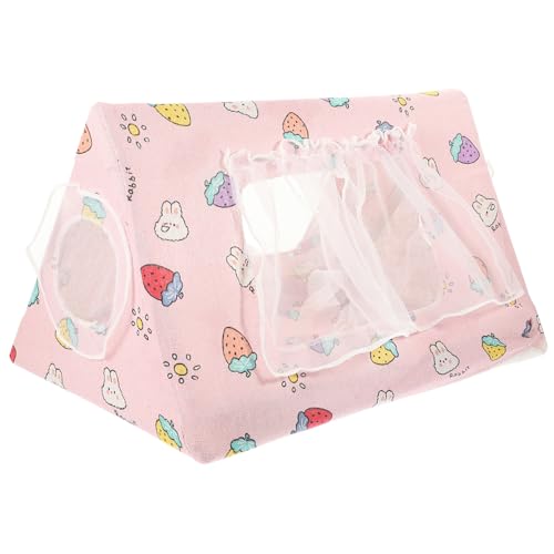 DRESSOOS Kaninchenzelt Aus Hamsterhaus Dekorativ Versteck Für Kleintiere Beißfestes Haus Tragbares Versteck Zum Schlafen Und Spielen DRESSOOS Kaninchenzelt Aus Hamsterhaus Dekorativ Versteck Für Kleintiere Beißfestes Haus Tragbares Versteck Zum Schlafen Und Spielen von DRESSOOS