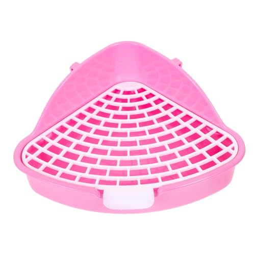 DRESSOOS Kasten Kaninchentoilette Badezimmerhaus für kleine Tiere Blutkapseln Streich Meerschweinchen Tierbad Hamster klo hasentoilette Chinchilla-Toilette Chinchilla-Töpfchen Plastik Rosa DRESSOOS Kasten Kaninchentoilette Badezimmerhaus für kleine Tiere Blutkapseln Streich Meerschweinchen Tierbad Hamster klo hasentoilette Chinchilla-Toilette Chinchilla-Töpfchen Plastik Rosa von DRESSOOS