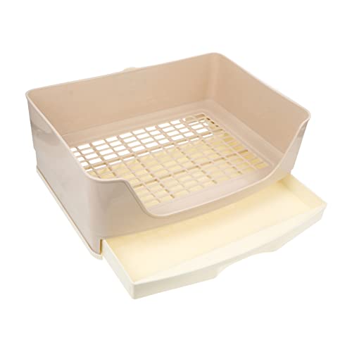 DRESSOOS Toilettenschublade Hasentöpfchen Kottoilette Für Meerschweinchen Chinchillas Katzentoilette Netzdesign Eckablage Für Das Training Kleiner Haustiere DRESSOOS Toilettenschublade Hasentöpfchen Kottoilette Für Meerschweinchen Chinchillas Katzentoilette Netzdesign Eckablage Für Das Training Kleiner Haustiere von DRESSOOS
