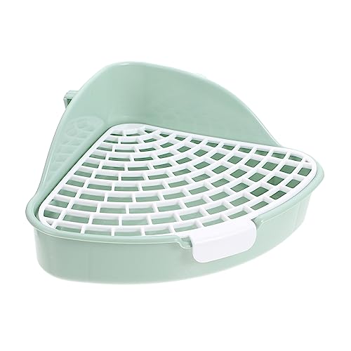 DRESSOOS Katzentoilette für Kleintiere Training Töpfchen Hasen-katzentoilette Fester Haken Pp-Material Mintgrün DRESSOOS Katzentoilette für Kleintiere Training Töpfchen Hasen-katzentoilette Fester Haken Pp-Material Mintgrün von DRESSOOS