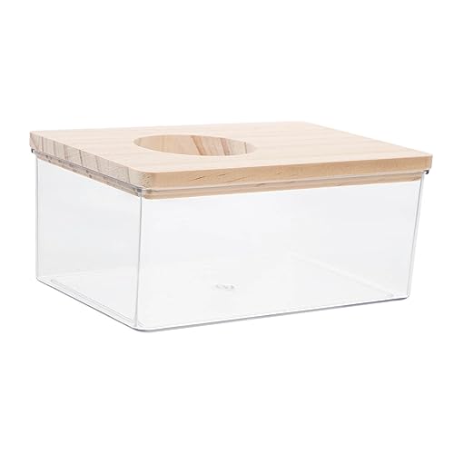 DRESSOOS Badezimmer-Set für Haustiere: Sandbadebox aus Acryl für Hamster Chinchillas Mäuse DRESSOOS Badezimmer-Set für Haustiere: Sandbadebox aus Acryl für Hamster Chinchillas Mäuse von DRESSOOS
