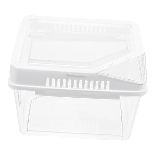 DRESSOOS Kasten Terrarium Krabbeltierbehälter Heimtierbedarf klarer Behälter Zuchtbehälter pet Supplies Kleintier Brutbehälter Haustierzubehör Fall Einer Reptilienzucht Plastik Weiß DRESSOOS Kasten Terrarium Krabbeltierbehälter Heimtierbedarf klarer Behälter Zuchtbehälter pet Supplies Kleintier Brutbehälter Haustierzubehör Fall Einer Reptilienzucht Plastik Weiß von DRESSOOS