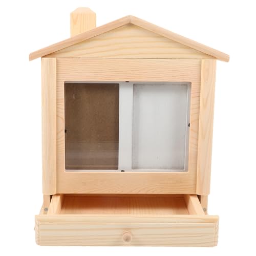 DRESSOOS Aschebox für Haustiere Aus Holz Katzenurne für Die Einäscherung Von Haustieren Katzen-gedenkbehälter Andenkenbehälter Heimdisplay Tragbares Design von DRESSOOS
