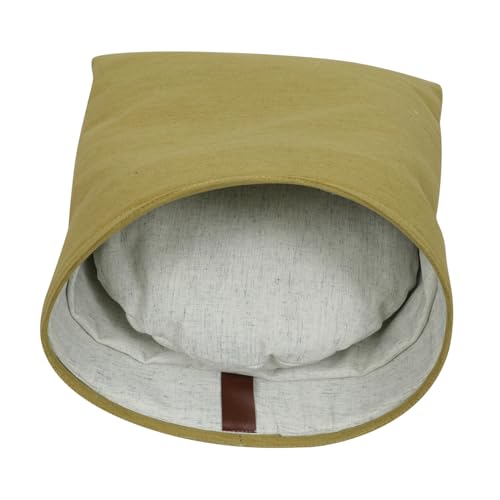 DRESSOOS Katze Schlafsack Haustierkissen weiches beruhigendes Bett ausgestopfter Welpe tierische Hundehöhlen Hauskatze cat House katzenhaus Haustiernest Haustiermatte Äußere Baumwolle Green DRESSOOS Katze Schlafsack Haustierkissen weiches beruhigendes Bett ausgestopfter Welpe tierische Hundehöhlen Hauskatze cat House katzenhaus Haustiernest Haustiermatte Äußere Baumwolle Green von DRESSOOS