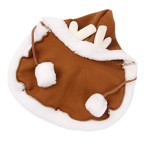 DRESSOOS Pet Cape Für Katzen Und Hunde Bequeme Und Kreative Tierkostüme Für Partys Und Plüschmaterial Süßes Design Für Spaß Und Schutz von DRESSOOS