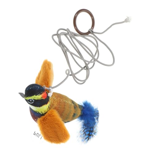 DRESSOOS Katzengeräuschspielzeug Katzenspielzeug Für Drinnen Vogel Katzenspielzeug Katze Leichtes Katzen-trainingsspielzeug Katzenrad Kratzbaum Für Wohnungskatzen Katzentür Feder DRESSOOS Katzengeräuschspielzeug Katzenspielzeug Für Drinnen Vogel Katzenspielzeug Katze Leichtes Katzen-trainingsspielzeug Katzenrad Kratzbaum Für Wohnungskatzen Katzentür Feder von DRESSOOS