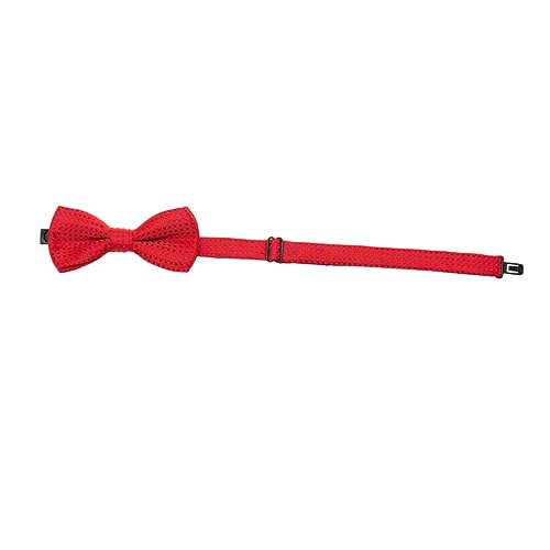 DRESSOOS Pet Bowknot Fliege Für Katzen Verstellbare Haustier-Halskrause Im Punktedesign Für Besondere Anlässe Und Partys Aus Strapazierfähigem Material Lebhaftem Rot Für Stilvolle von DRESSOOS