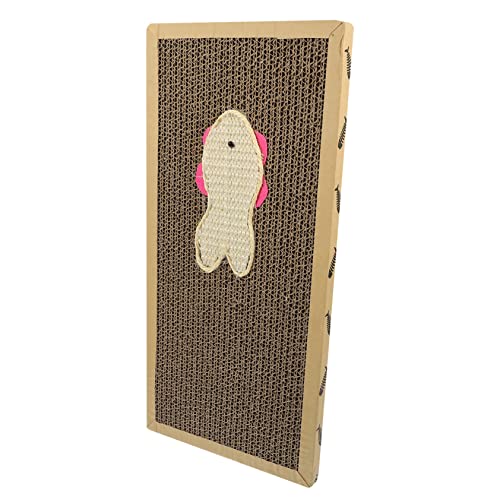 DRESSOOS Katzenspielzeug-kratzbrett Katzenkratzbrett Kätzchenkratzbrett Lustiges Verschleißfestes Kratzbrett Für Zu Hause DRESSOOS Katzenspielzeug-kratzbrett Katzenkratzbrett Kätzchenkratzbrett Lustiges Verschleißfestes Kratzbrett Für Zu Hause von DRESSOOS