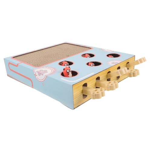 DRESSOOS Katzenspielzeug Interaktives Katzenspielzeug für Hauskatzen Katzenkratzbrett Katzenentlastungsspielzeug Haustier-kratzspielzeug DRESSOOS Katzenspielzeug Interaktives Katzenspielzeug für Hauskatzen Katzenkratzbrett Katzenentlastungsspielzeug Haustier-kratzspielzeug von DRESSOOS
