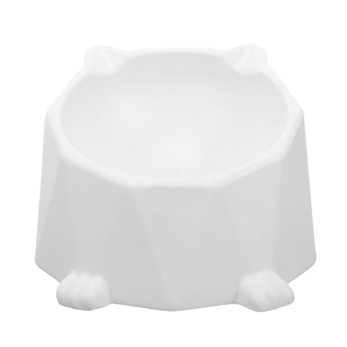 DRESSOOS Cartoon Cat Futternapf Keramik Erhöhter Katzennapf Mit Nackenstütze Rutschfester Snack Und Wassernapf Süßes Design Für Katzen Und Kleine Hunde DRESSOOS Cartoon Cat Futternapf Keramik Erhöhter Katzennapf Mit Nackenstütze Rutschfester Snack Und Wassernapf Süßes Design Für Katzen Und Kleine Hunde von DRESSOOS