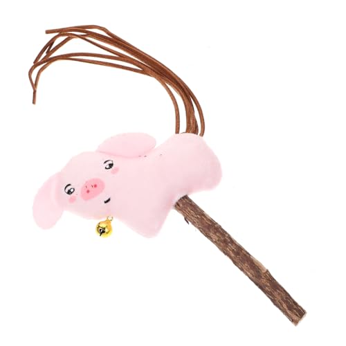DRESSOOS Katzenspielzeug Katzenangel-Stick Aus Holzgriff Stofftier Für Kätzchenübungen DRESSOOS Katzenspielzeug Katzenangel-Stick Aus Holzgriff Stofftier Für Kätzchenübungen von DRESSOOS