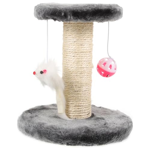 DRESSOOS Katzenkratzbaum Katzenspielzeug Kätzchenzubehör Wiederverwendbarer Katzenkratzbaum Kleiner Einfacher Kratzbaum für Den Innenbereich DRESSOOS Katzenkratzbaum Katzenspielzeug Kätzchenzubehör Wiederverwendbarer Katzenkratzbaum Kleiner Einfacher Kratzbaum für Den Innenbereich von DRESSOOS