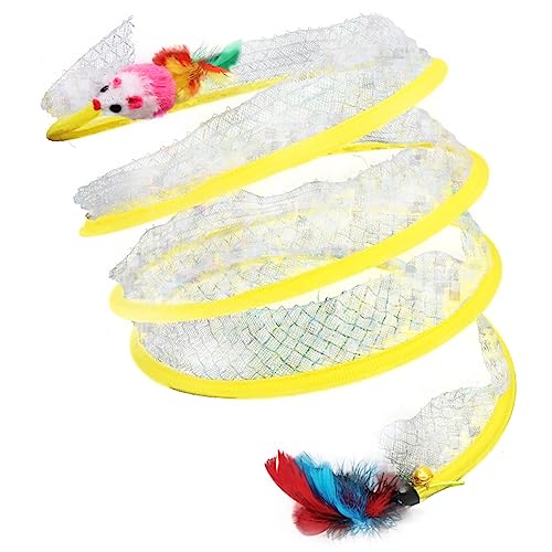 DRESSOOS Gefaltetes Katzentunnelspielzeug für Katzen. Lustiges Katzenspielzeug zum Necken für Hauskatzen. DRESSOOS Gefaltetes Katzentunnelspielzeug für Katzen. Lustiges Katzenspielzeug zum Necken für Hauskatzen. von DRESSOOS