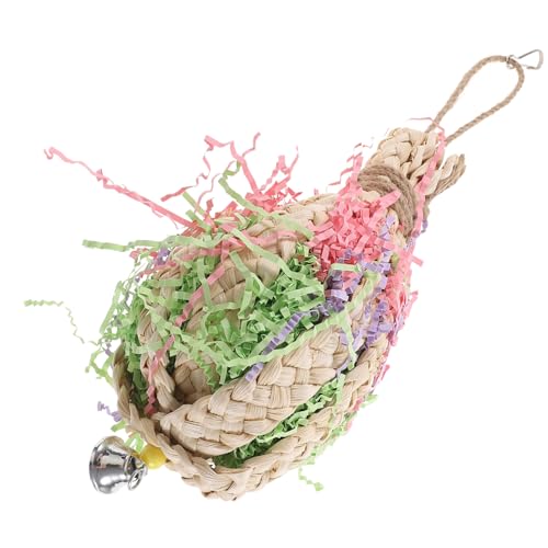 DRESSOOS Papagei Kauspielzeug Hängendes Langlebiges Spielzeug Aus Sicheren Materialien Für Wellensittiche Nymphensittiche Und Andere Kleine Vögel Farbenfroh Und Praktisch Für DRESSOOS Papagei Kauspielzeug Hängendes Langlebiges Spielzeug Aus Sicheren Materialien Für Wellensittiche Nymphensittiche Und Andere Kleine Vögel Farbenfroh Und Praktisch Für von DRESSOOS