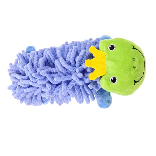 DRESSOOS Kauspielzeug für Haustiere Hunde Beißspielzeug Froschform quietschendes Hundespielzeug interaktives Plüschspielzeug für Welpen DRESSOOS Kauspielzeug für Haustiere Hunde Beißspielzeug Froschform quietschendes Hundespielzeug interaktives Plüschspielzeug für Welpen von DRESSOOS