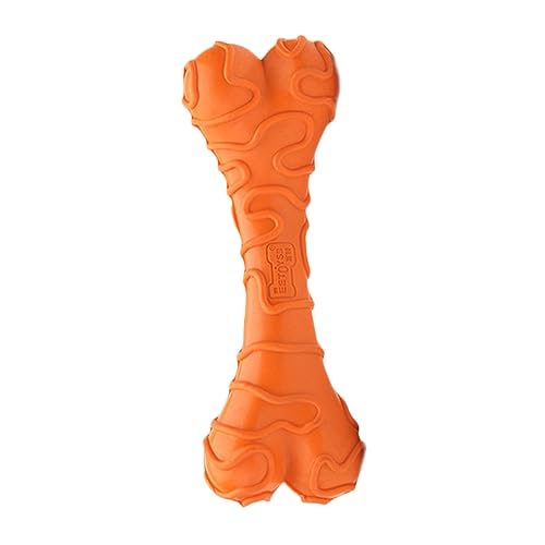 DRESSOOS Kauspielzeug für Hunde Cartoon-Knochenmodell Kauspielzeug für Aggressive Kauer Spielzeuge interessantes Welpenspielzeug multifunktionales Welpenspielzeug tragbar Käseknochen Gummi von DRESSOOS