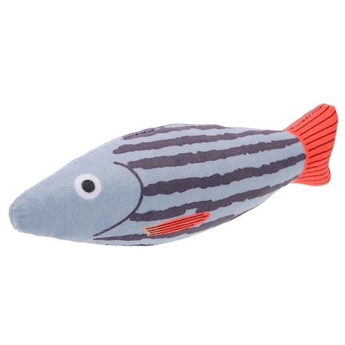 DRESSOOS Realistisches Fischspielzeug Interaktives Kauspielzeug Aus Plüsch Für Katzen Kätzchen Beißspielzeug Katzenspielzeug Für Den Innenbereich DRESSOOS Realistisches Fischspielzeug Interaktives Kauspielzeug Aus Plüsch Für Katzen Kätzchen Beißspielzeug Katzenspielzeug Für Den Innenbereich von DRESSOOS