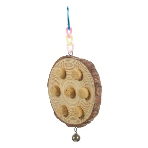 DRESSOOS Hängendes Papagei-Spielzeug Vogel-Kauspielzeug Vogelspielzeug für Sittiche Holzvogelspielzeug DRESSOOS Hängendes Papagei-Spielzeug Vogel-Kauspielzeug Vogelspielzeug für Sittiche Holzvogelspielzeug von DRESSOOS
