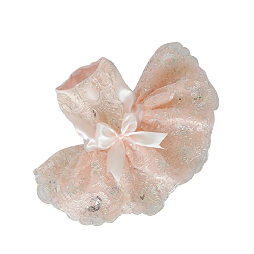 DRESSOOS Kleidung für Hunde Haustier-hochzeitskostüm Spitzenstickerei Spitzenkleid für Hundeparty Größe M DRESSOOS Kleidung für Hunde Haustier-hochzeitskostüm Spitzenstickerei Spitzenkleid für Hundeparty Größe M von DRESSOOS