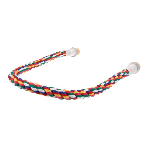 DRESSOOS Vogel Papagei Kletterseil Spielzeug Papagei Baumwollseil Für Käfig 60cm 160g Kauspielzeug DRESSOOS Vogel Papagei Kletterseil Spielzeug Papagei Baumwollseil Für Käfig 60cm 160g Kauspielzeug von DRESSOOS