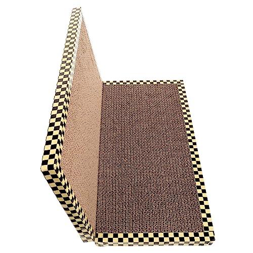 DRESSOOS kratzbaum für Katzen Anti-Scratch-Board austauschbarer Katzenkratzer Katzenkratzbrett Katze kratzmatte Spielzeuge praktisches Kratzbrett Kätzchenkratzer Boden Schaber Katzenzubehör DRESSOOS kratzbaum für Katzen Anti-Scratch-Board austauschbarer Katzenkratzer Katzenkratzbrett Katze kratzmatte Spielzeuge praktisches Kratzbrett Kätzchenkratzer Boden Schaber Katzenzubehör von DRESSOOS