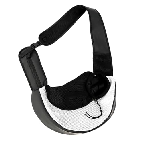 DRESSOOS Haustier-Transportbox 3D-Mesh faltbar und atmungsaktiv Umhängetasche für Katzen Haustierbedarf Aufbewahrungstasche für Telefon DRESSOOS Haustier-Transportbox 3D-Mesh faltbar und atmungsaktiv Umhängetasche für Katzen Haustierbedarf Aufbewahrungstasche für Telefon von DRESSOOS