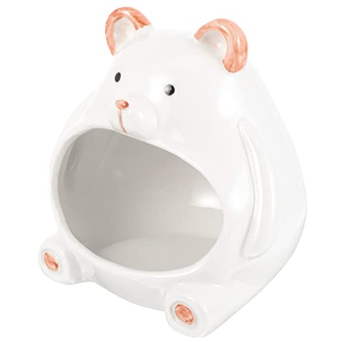 DRESSOOS Kühlendes Hamsterhaus Aus Keramik Versteck Für Hamster Bequemer Platz Für Haustiere DRESSOOS Kühlendes Hamsterhaus Aus Keramik Versteck Für Hamster Bequemer Platz Für Haustiere von DRESSOOS