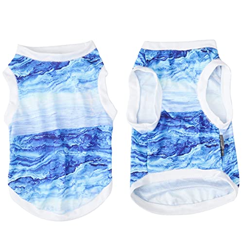 DRESSOOS Kühlweste für Hunde Kühlweste für Haustiere Ultra-atmungsaktives Material Kühlweste für Hunde für den Sommer leicht waschbar von DRESSOOS