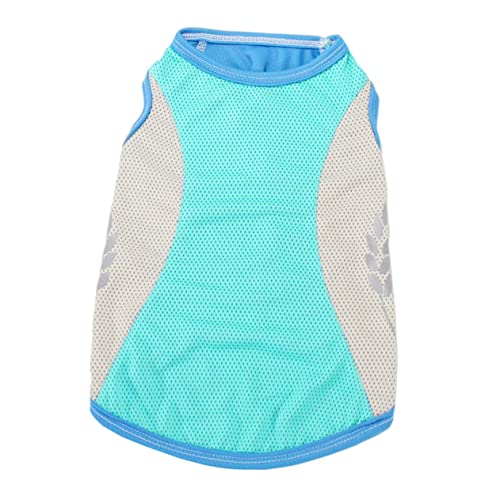 DRESSOOS Mittelgroße Hundeweste Hunde-Sommerkühlweste Eisweste für Hunde atmungsaktive Haustierkleidung stilvolle Hundeweste von DRESSOOS