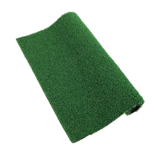 DRESSOOS Kunstrasenmatte für Schildkröten zum Sonnenbaden und Klettern realistischer Grasteppich Rampe Grasersatzunterlage für Hunde Graswandpaneel von DRESSOOS