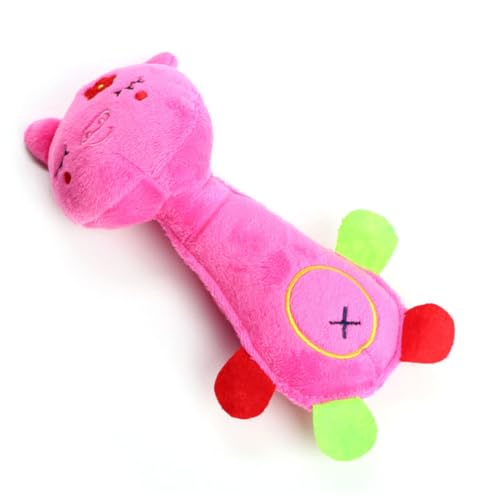 DRESSOOS Adorables Plüschspielzeug Für Hunde Quietscher Spielzeug Resistent Gegen Beißen Interaktives Haustier-Spielzeug Im Pig-Design Für Welpen Und Kleine Hunde von DRESSOOS