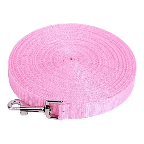 DRESSOOS Hundetraining Leine Für Welpen Und Kleine Hunde Pink 15 x Strapazierfähiges Material Ideal Für Gehorsamkeitstraining Pet Training Lead Dog Training Leash DRESSOOS Hundetraining Leine Für Welpen Und Kleine Hunde Pink 15 x Strapazierfähiges Material Ideal Für Gehorsamkeitstraining Pet Training Lead Dog Training Leash von DRESSOOS