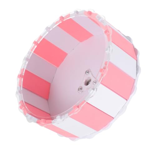 DRESSOOS Hamster Rad Laufrad Für Hamster Spielzeug Meerschweinchen Laufrad Kleintierlaufmaschine Hamsterrad Für Den Haushalt Lautloses Igelrad Haushalt Chinchilla Rad Lautloses Hamsterrad Mausrad PVC von DRESSOOS