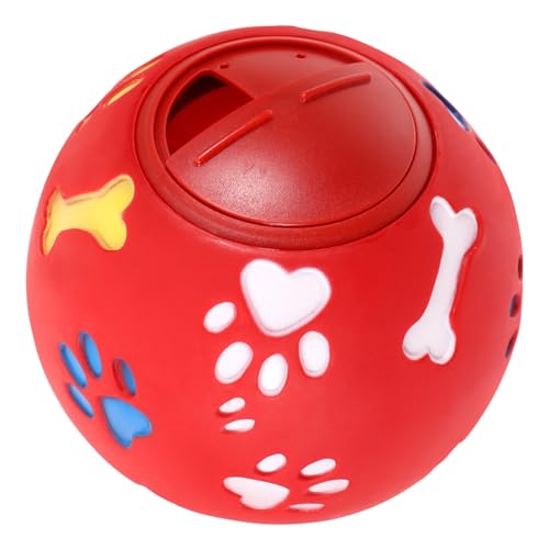 DRESSOOS Leckendes Haustierspielzeug, Hundetrainingsball, Leckerli Ball, Leckerli Spender, Hundespielzeug, Ballspielzeug Für Große Hunde, Interaktive Hundebälle, Hundetrainingsspielzeug, von DRESSOOS