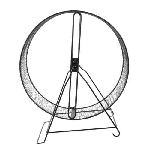DRESSOOS Leises Hamster Rennrad Für Kleintiere Chinchilla Und Degu Mit Stabiler Eisenkonstruktion Durchmesser Ideal Für Nagetiere Und Igel Fördert Bewegung Und Spielspaß DRESSOOS Leises Hamster Rennrad Für Kleintiere Chinchilla Und Degu Mit Stabiler Eisenkonstruktion Durchmesser Ideal Für Nagetiere Und Igel Fördert Bewegung Und Spielspaß von DRESSOOS