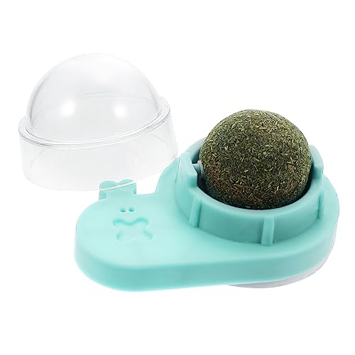 DRESSOOS Maotischer Polygonum-Ball Katzenhaar entfernen Katzen Haar entfernen Twerking-Spielzeug Katzenminze-Kugelwand Katze Katzenminze Spielzeug Kätzchen Minzkugeln Katzenball pp von DRESSOOS